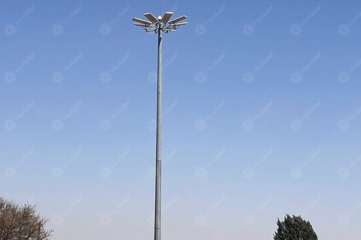 Solar High Mast Light For Public Lighting In South Africa