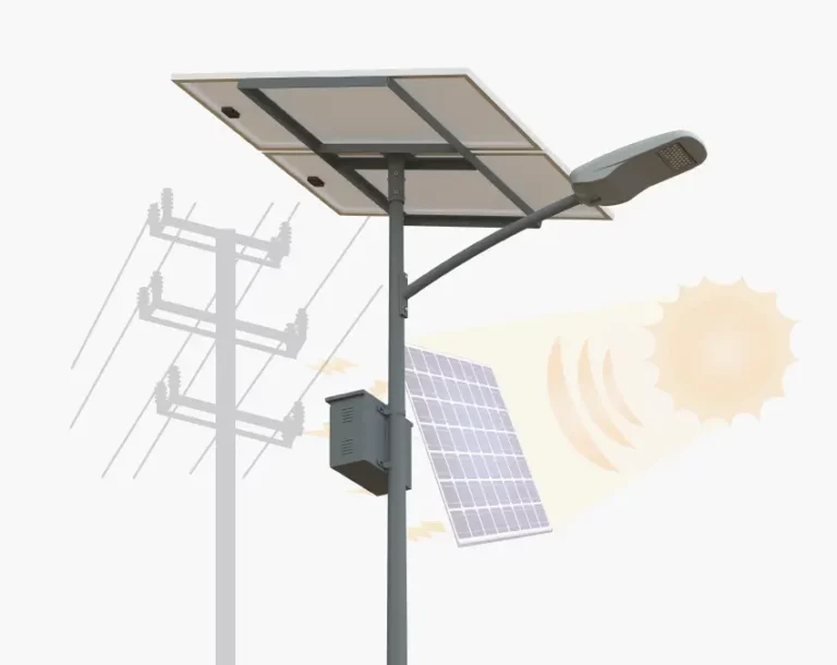 Solar AC Hybrid Street Light 4