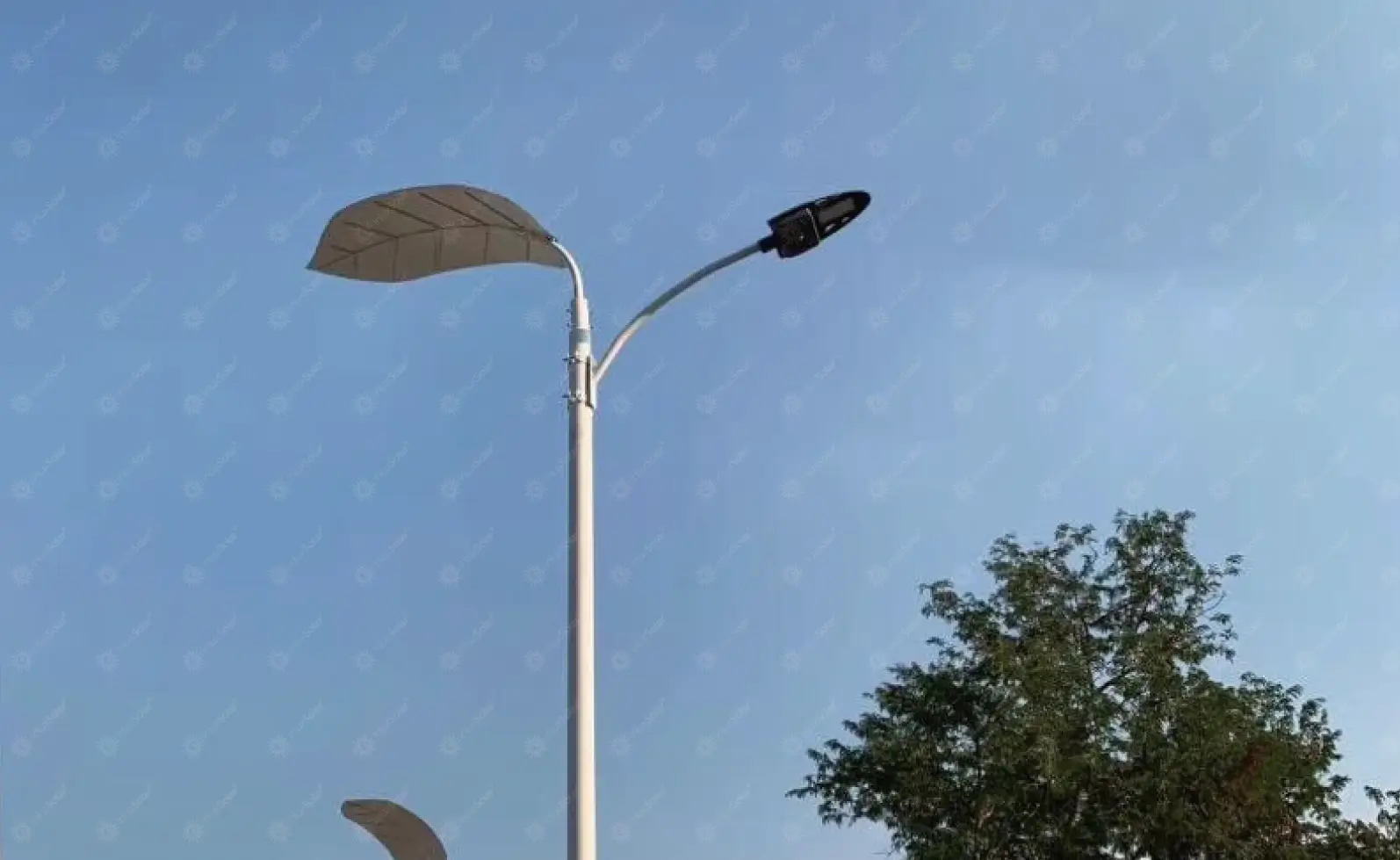 Aesthetic customized solar street light_1