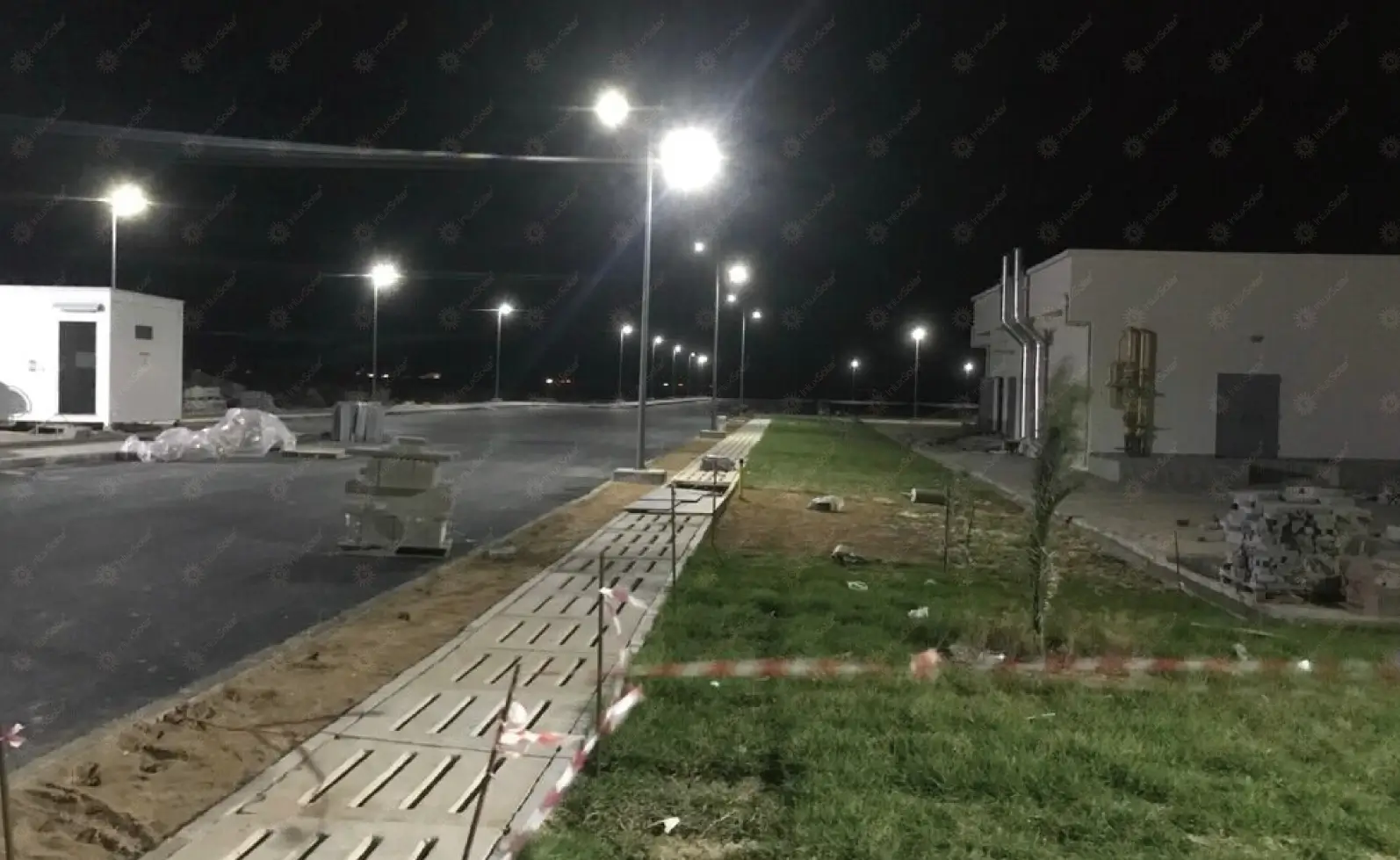 Solar Lights for Police University in Tunis_6