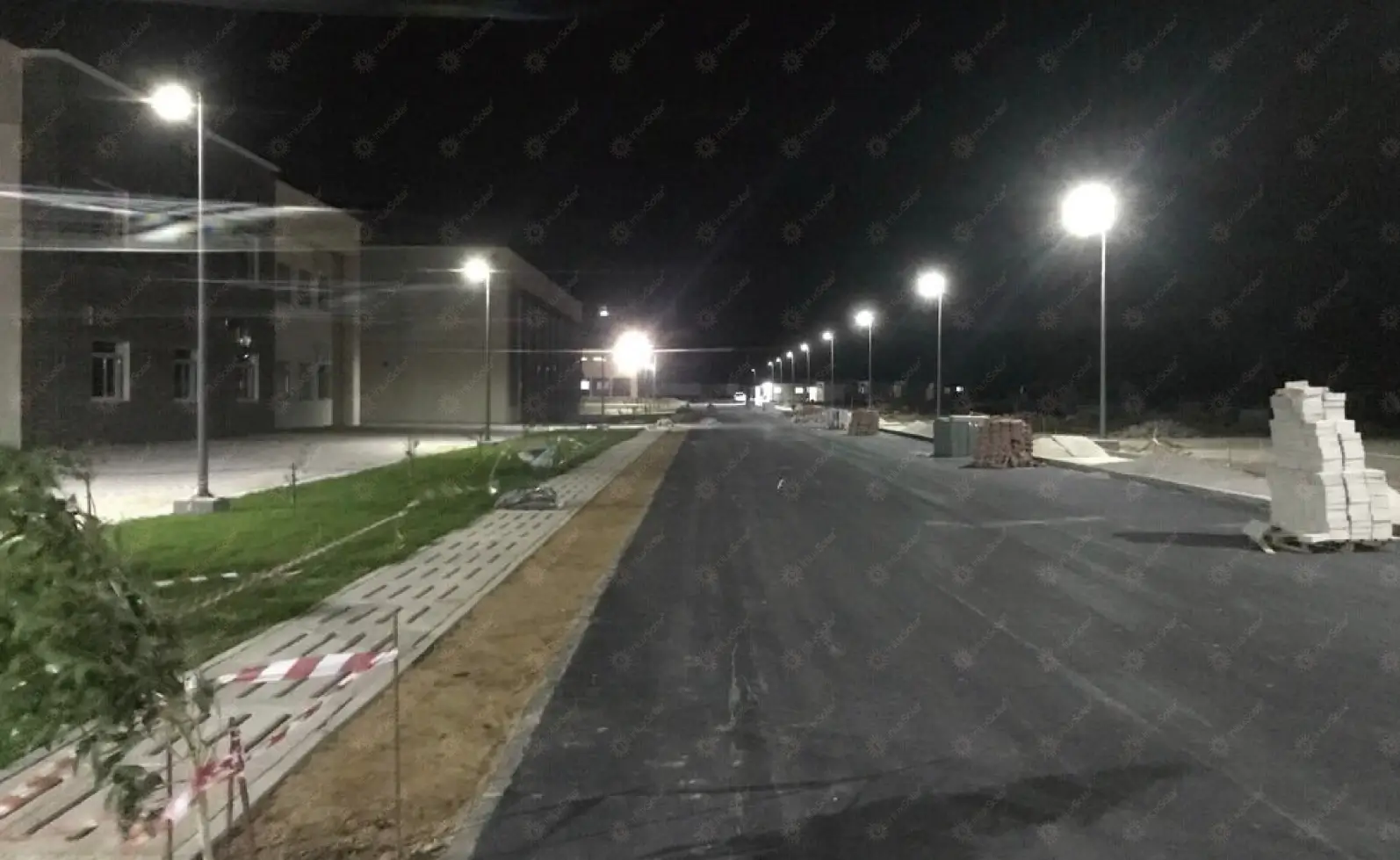 Solar Lights for Police University in Tunis_9