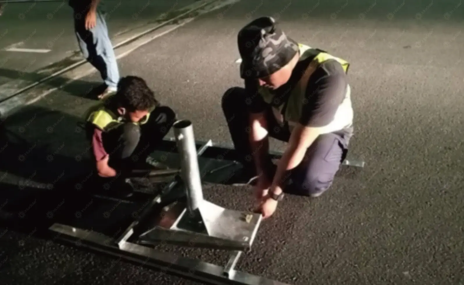 Solar Street Lights in Highway of KLANG Port_3