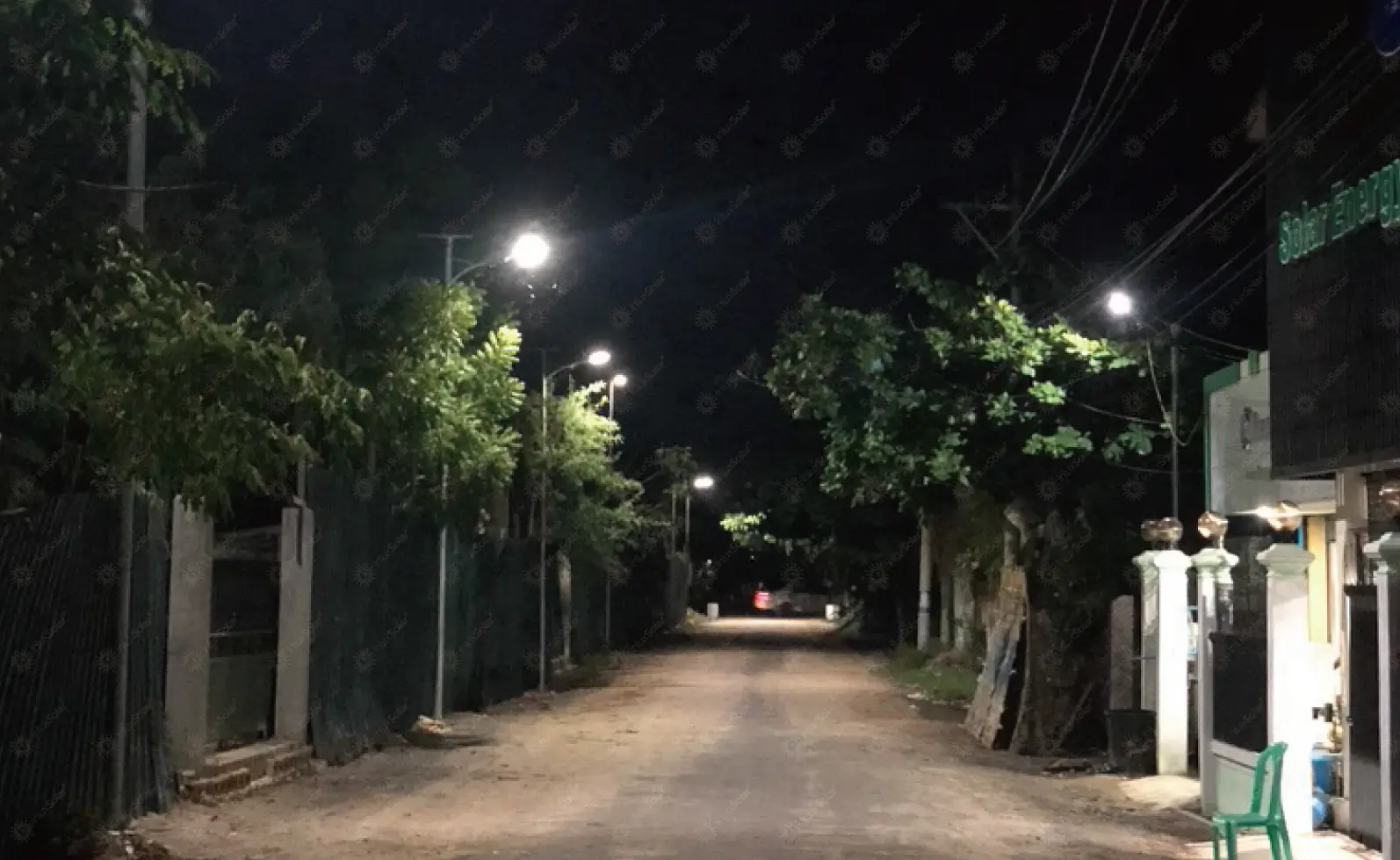 Solar Street Lights in Rural Areas_1