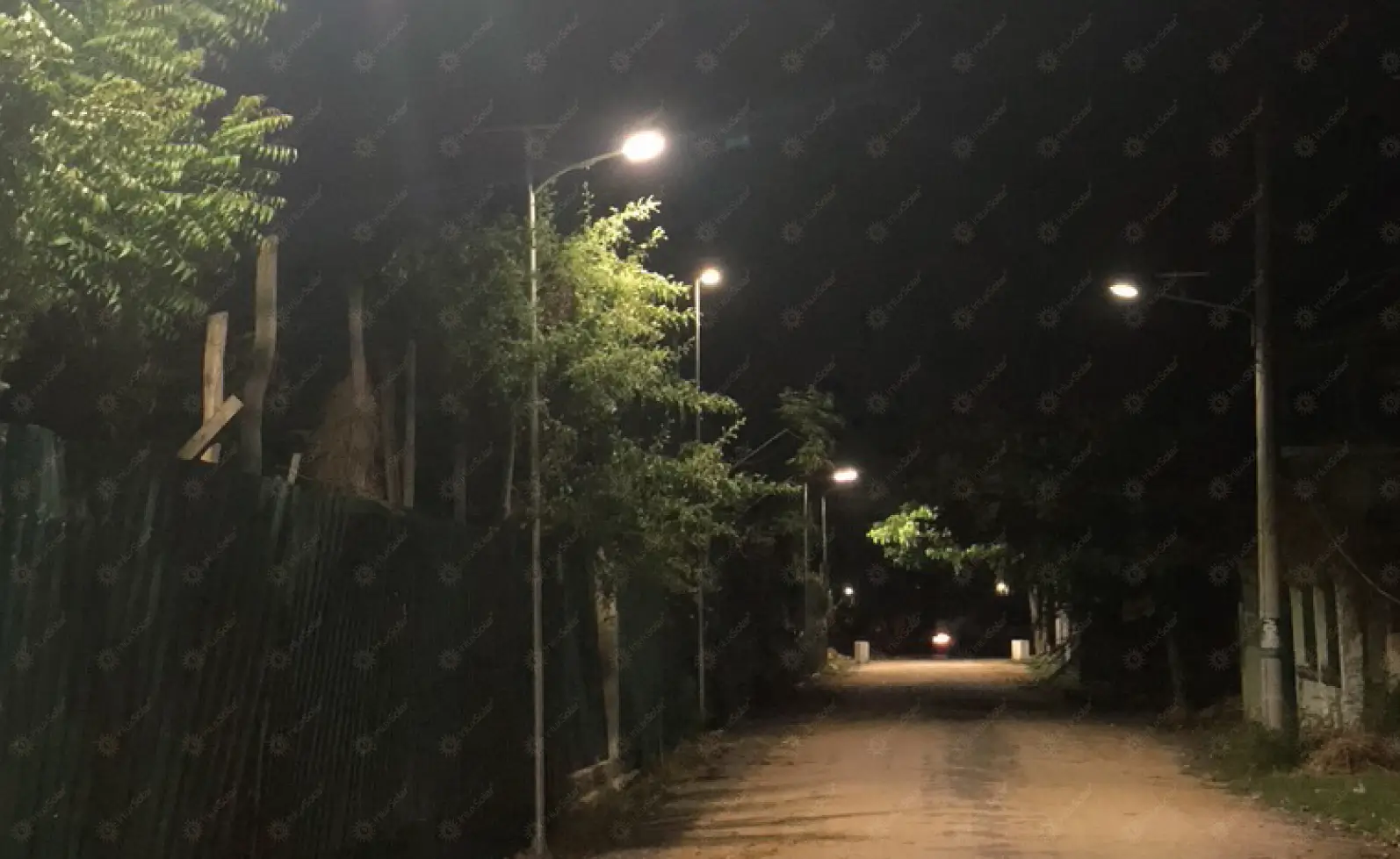 Solar Street Lights in Rural Areas_2