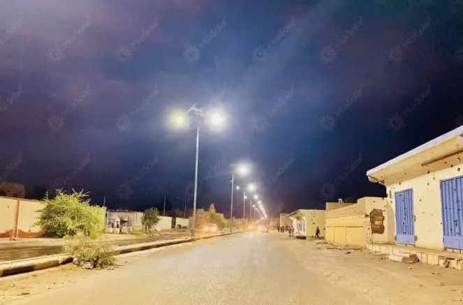 Solar Street Lights on Highways Connecting Airports