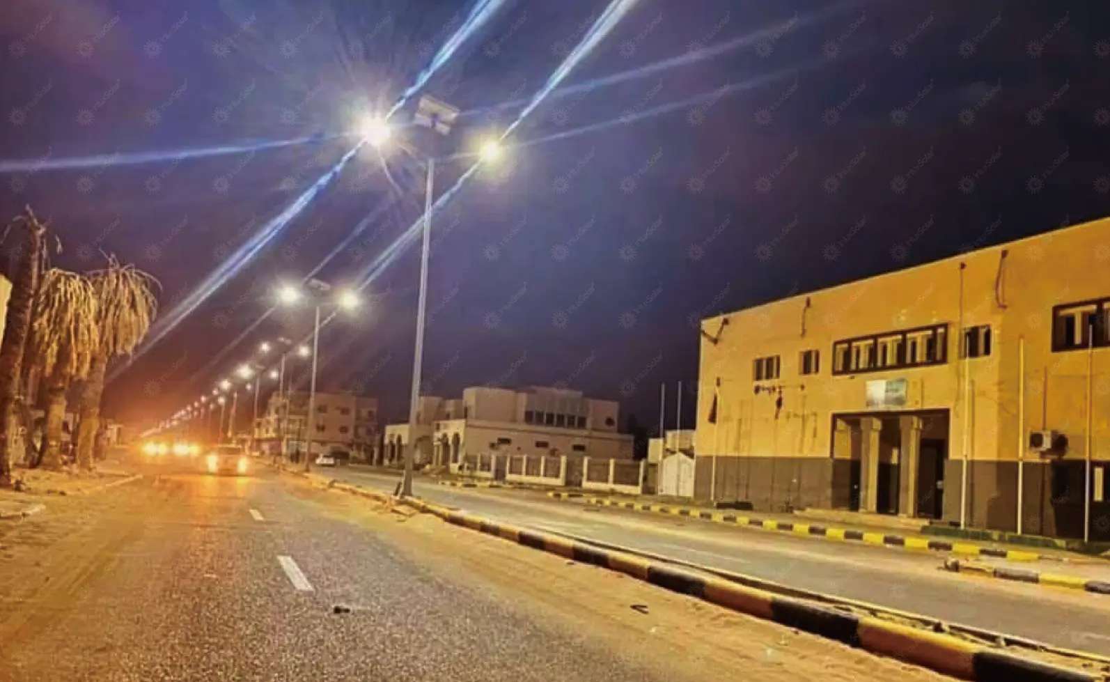 Solar Street Lights on Highways Connecting Airports_4