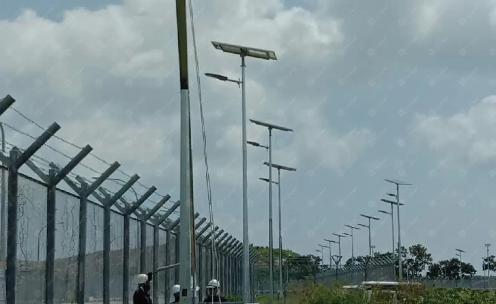 Solar lights for Petroleum Industrial Area in Malaysia_7